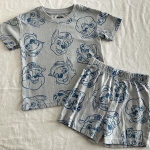 Paw patrol summer set blue 4T
